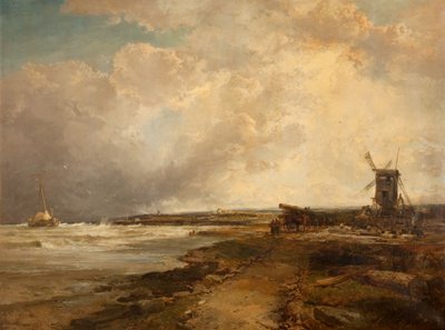 After a Thunderstorm on the Sussex Coast by James Webb